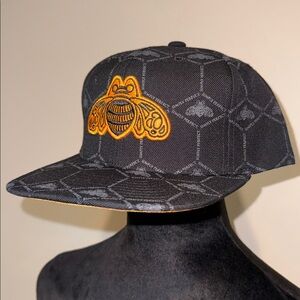 Patron Tequila SnapBack flat bill hat by Mitchell & Ness NWOT Patron 🐝